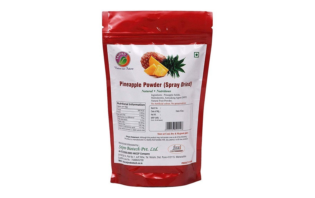 Saipro Pineapple Powder    Pack  250 grams